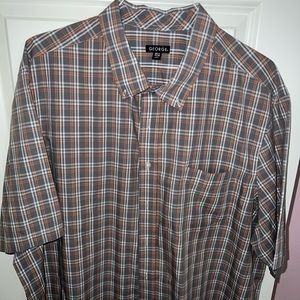 Men’s short sleeve dress shirt